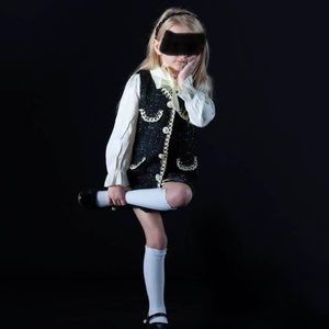 Vintage style tweed dress